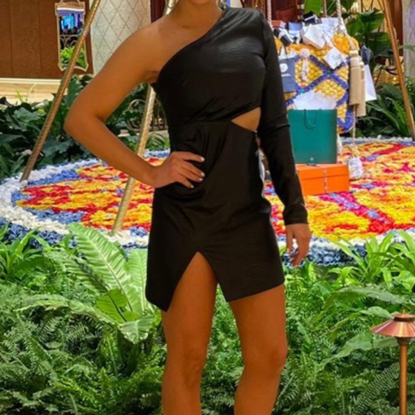 Black Vinyl Drees From Revolve